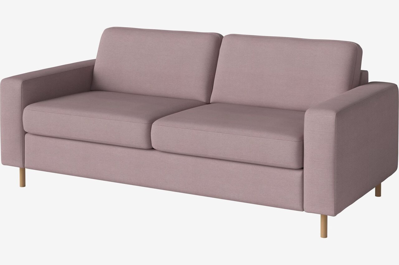Bolia Scandinavia 2½ Sitzer Schlafcouch - Bolia Scandinavia 2½ Sitzer Schlafcouch - Linea Velvet Rosa