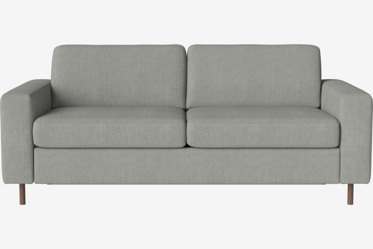 Bolia Scandinavia 2½ Sitzer Schlafcouch - 13 walnussgeölt