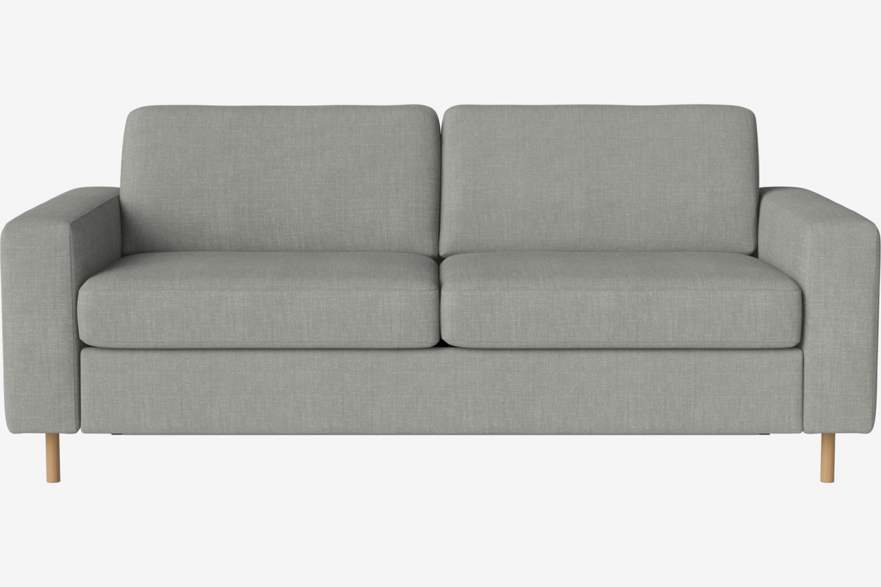 Bolia Scandinavia 2½ Sitzer Schlafcouch - 13 Edelstahl