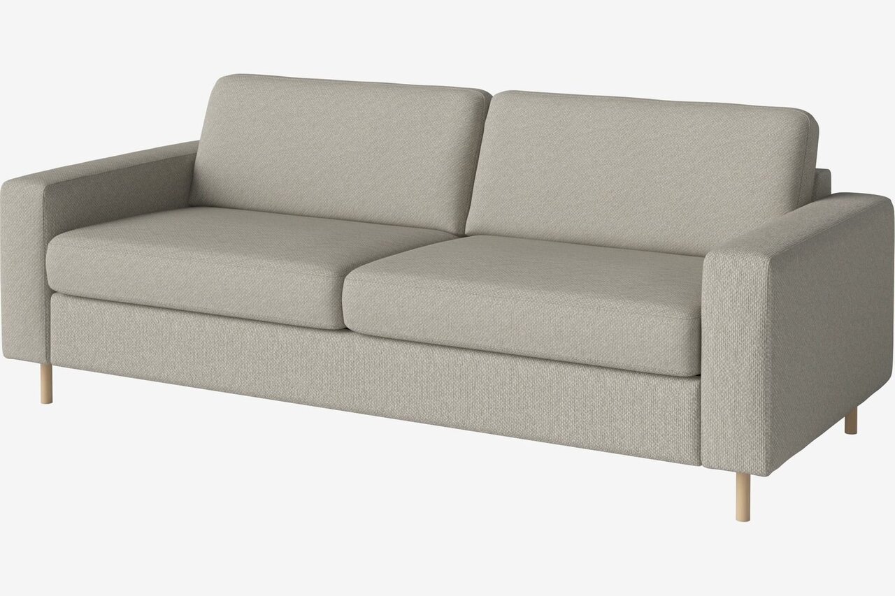 Bolia Scandinavia 3 Sitzer Schlafcouch Kaltschaum Matratze - Vilme-Boucle-Sand