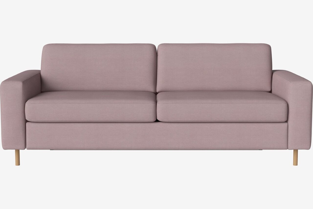 Bolia Scandinavia 3 Sitzer Schlafcouch Kaltschaum Matratze - 13cm-geölte Eiche