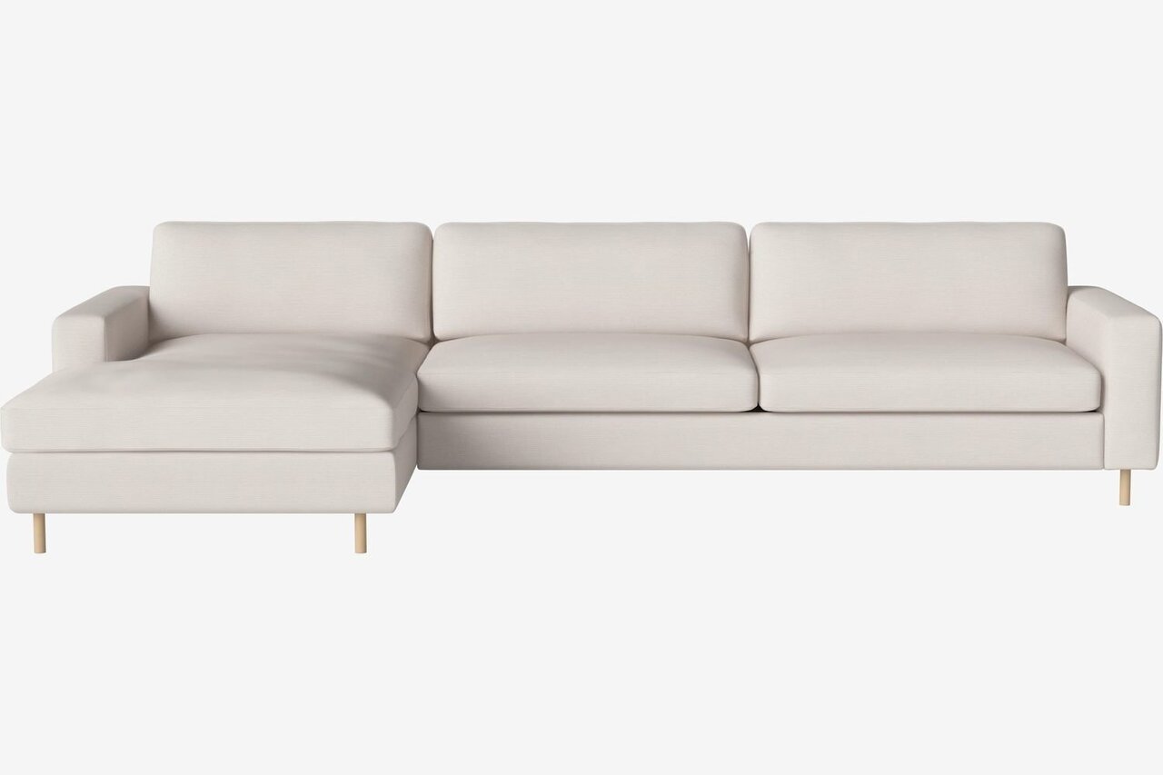 Bolia Scandinavia 4 Sitzer Sofa Mit Chaiselongue - Daunenschaum - Links
