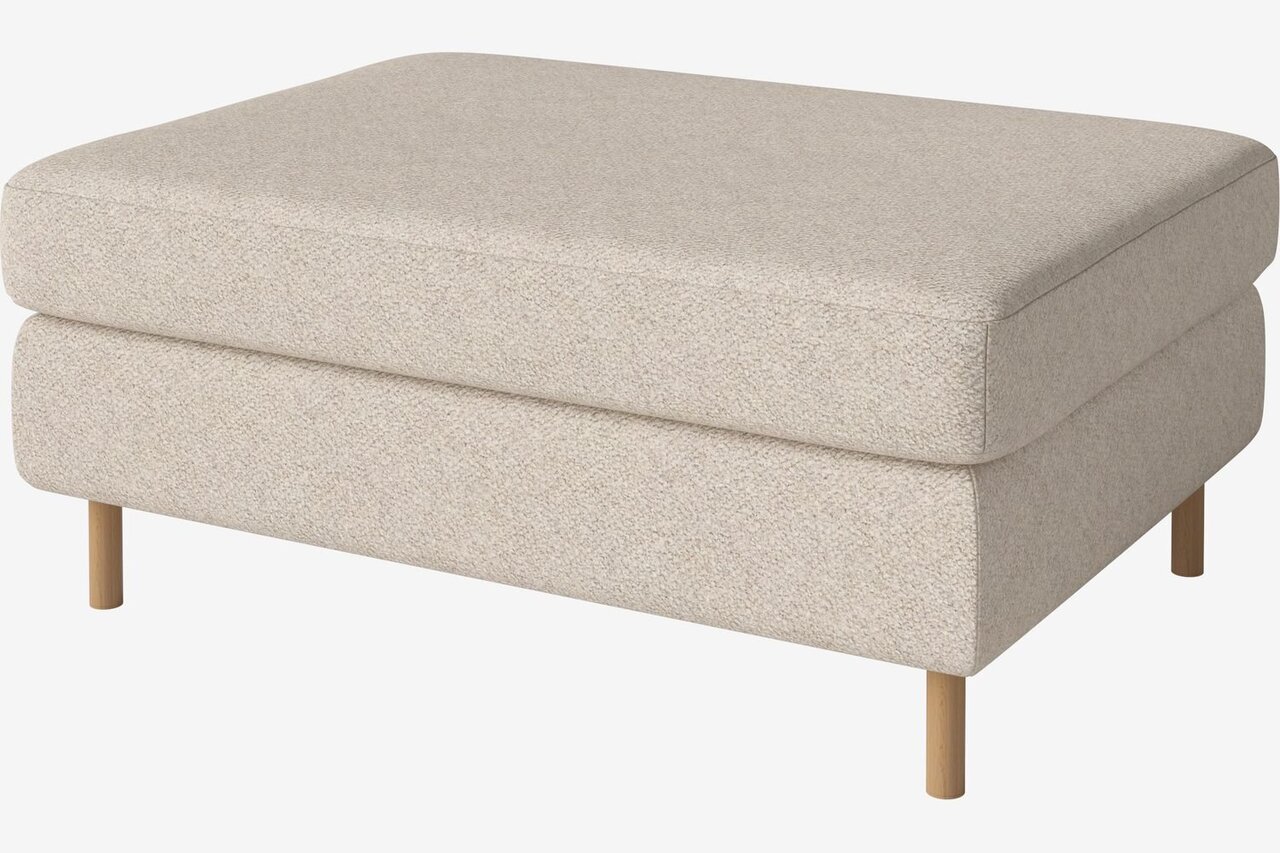 Bolia Scandinavia Hocker 100 x 70 cm - Monza-Boucle-Beige