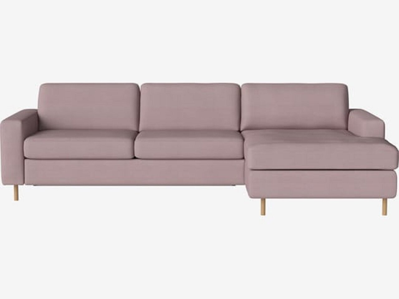 Bolia Scandinavia 2½ Sitzer Schlafcouch Mit Chaiselongue - memory-form - Rechts