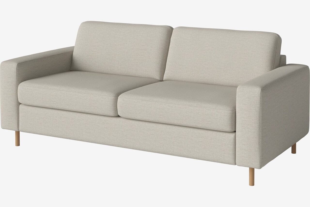 Bolia Scandinavia 2½ Sitzer Schlafcouch Mit Integrierten Rädern - London-Flatwoven-Ivory