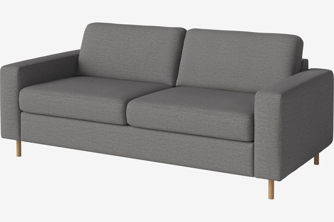 Bolia Scandinavia 2½ Sitzer Schlafcouch Mit Integrierten Rädern - London-Flatwoven-Multi-Grey