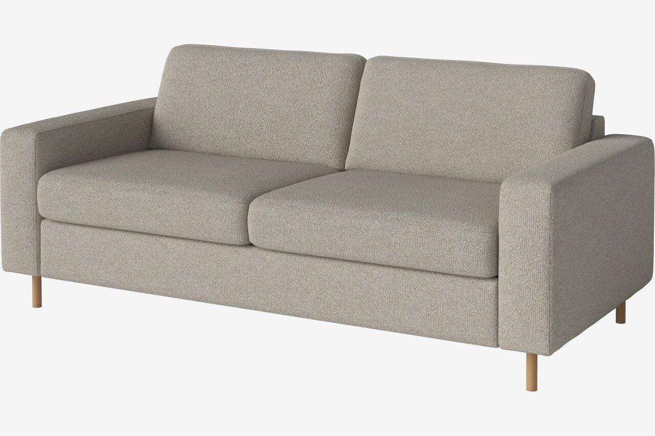 Bolia Scandinavia 2½ Sitzer Schlafcouch Mit Integrierten Rädern - Monza-Boucle-Sand