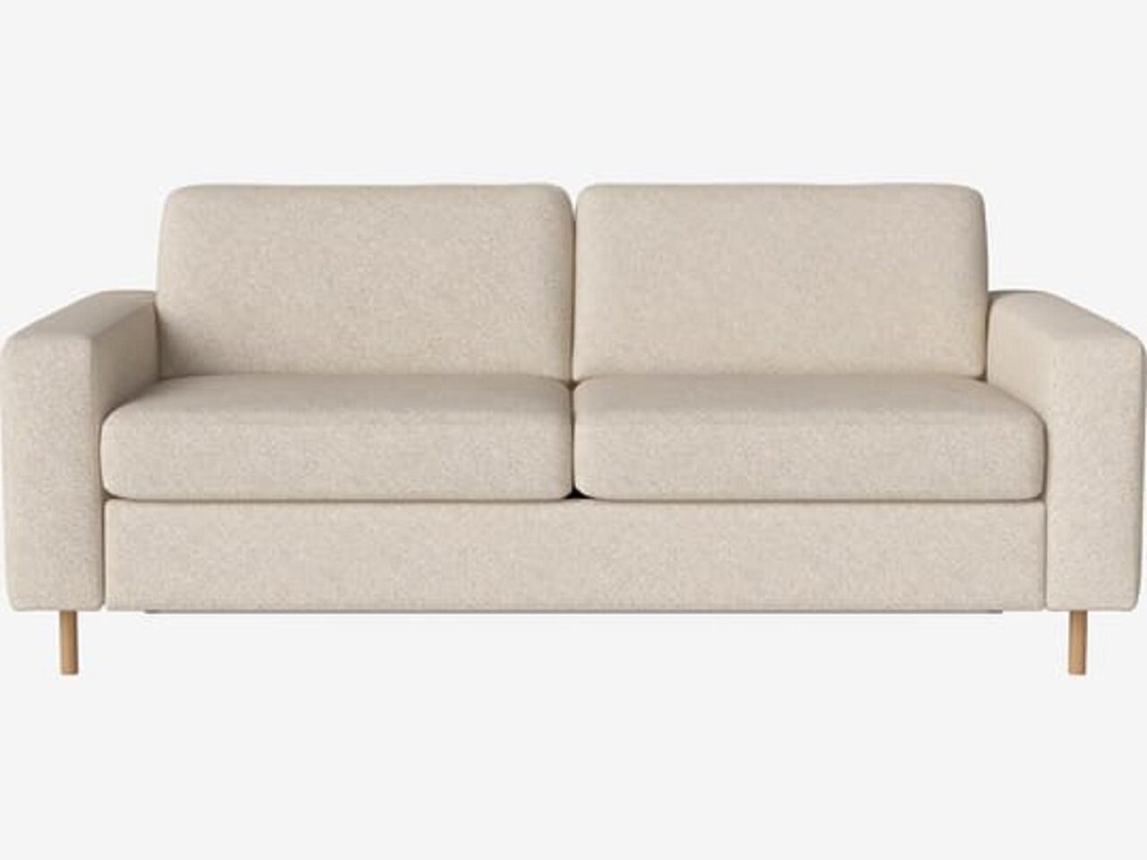 Bolia Scandinavia 2½ Sitzer Schlafcouch Mit Integrierten Rädern - 13oak-oiled