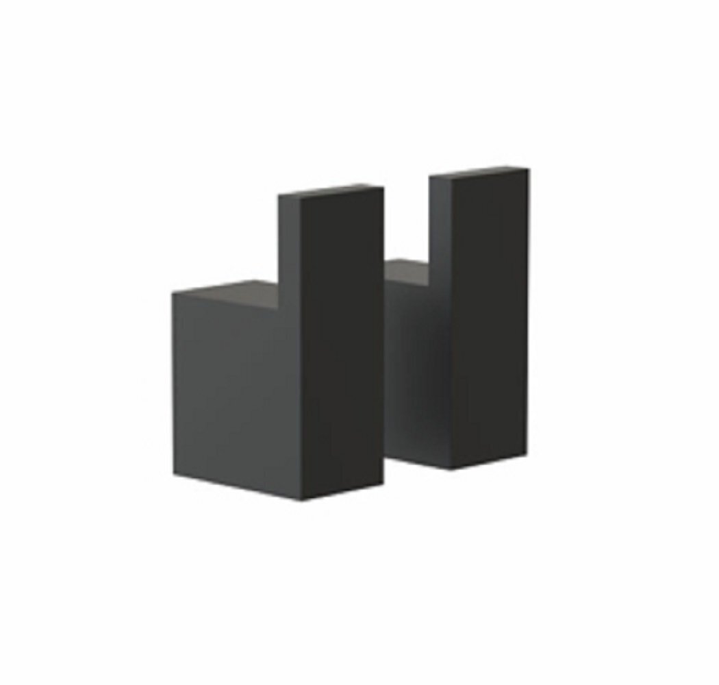 Frost Quadra Hook 8 Haken 2er-Set - Schwarz