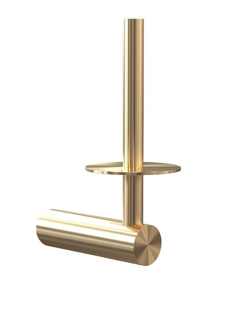 Frost TOILETTENPAPIERHALTER 2 - Gold Gebürstet
