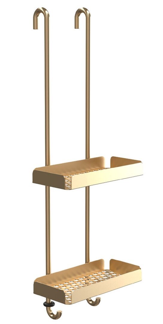 Frost DUSCHABLAGE 6, Dopple - Gold Gebürstet