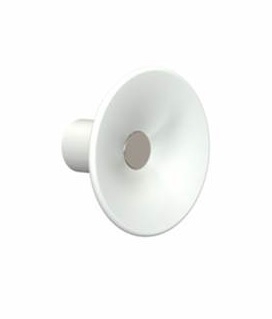Frost Lulu Haken Ø80 mm - Weiss/Poliert