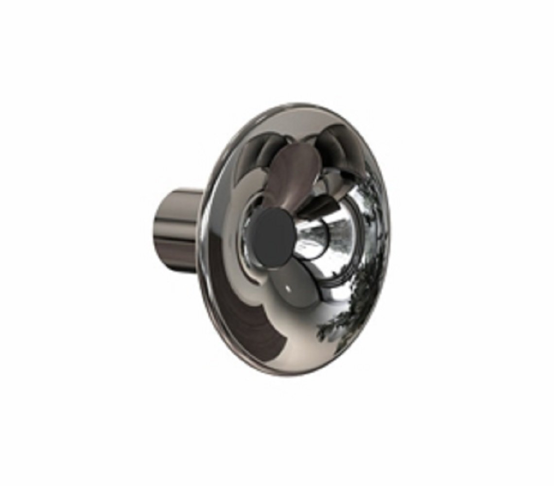 Frost Lulu Haken Ø80 mm - Edelstahl Poliert/Schwarz Matt