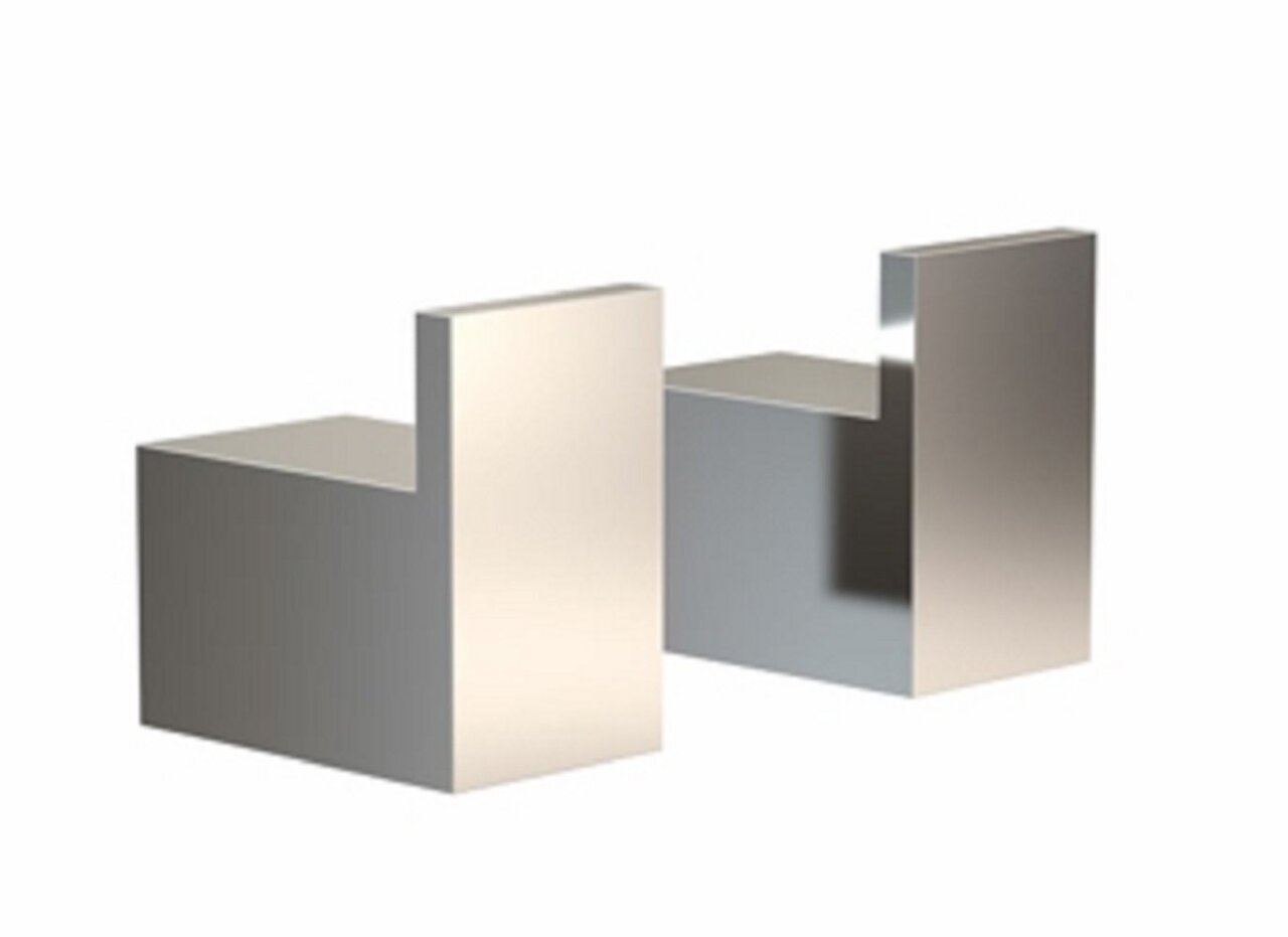 Frost Haken 8L (2er-Set) - Edelstahl Poliert