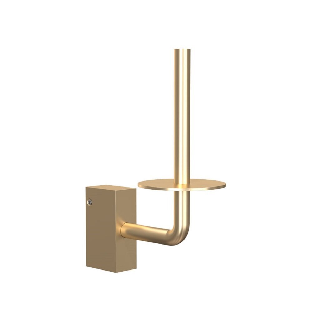 Frost Toilettenpapierhalter 4 - Gold Gebürstet