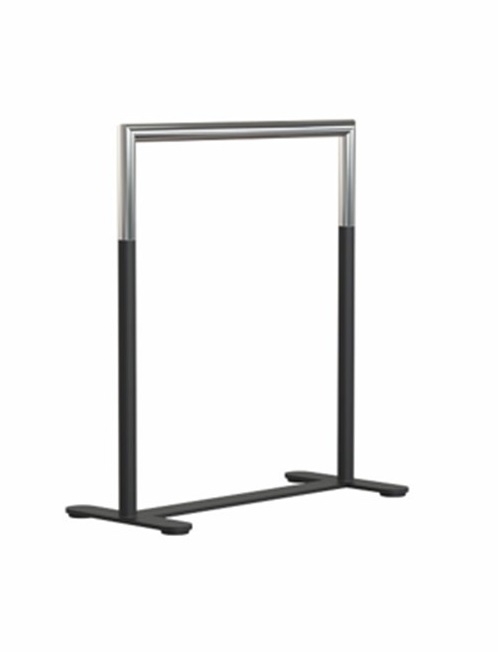 Frost BUKTO Handtuchständer U6006 - Schwarz/Poliert