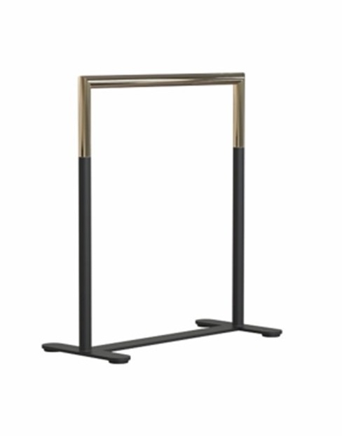 Frost BUKTO Handtuchständer U6006 - Schwarz/Gold
