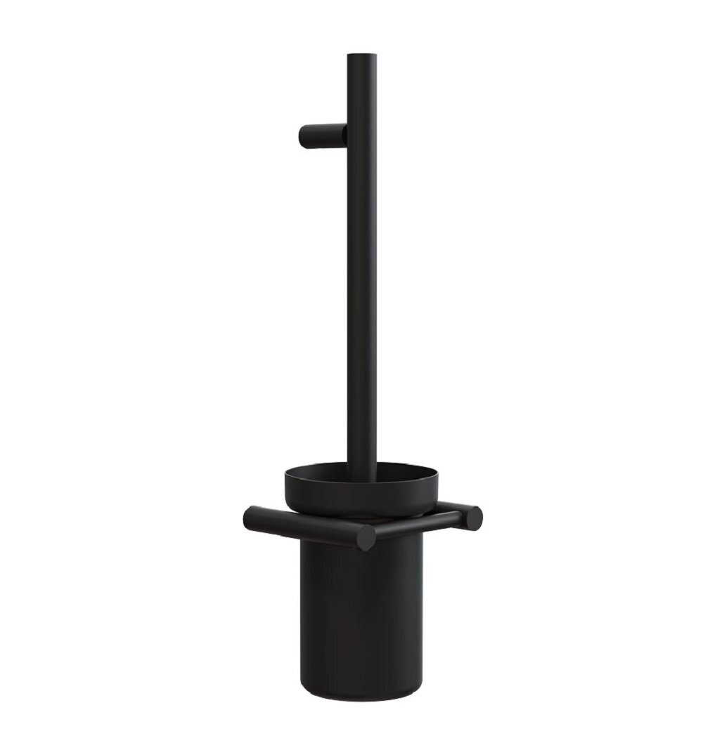 Frost Toilettenbürste 5 Wand - Schwarz Matt