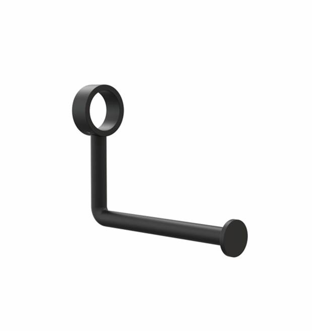  Frost Toilettenpapierhalter 7 N1962 - Schwarz