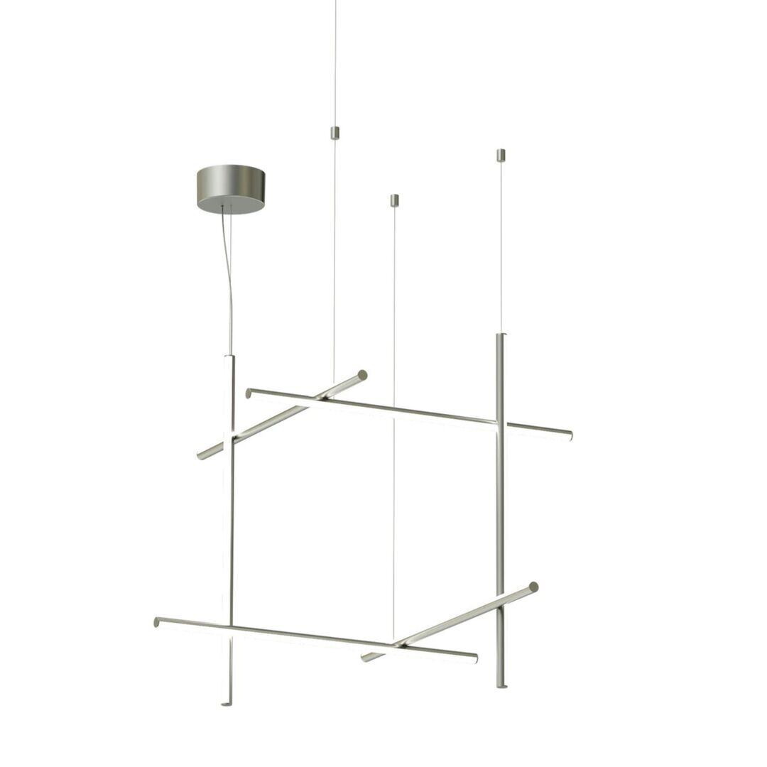 Flos Pendelleuchte Coordinates Suspension 3 von Flos  Argent, Suspension 3