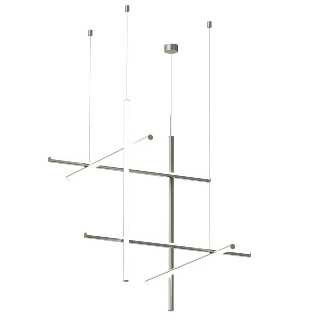 Flos Pendelleuchte Coordinates Suspension 3 von Flos  Argent, Suspension 3 CLIII