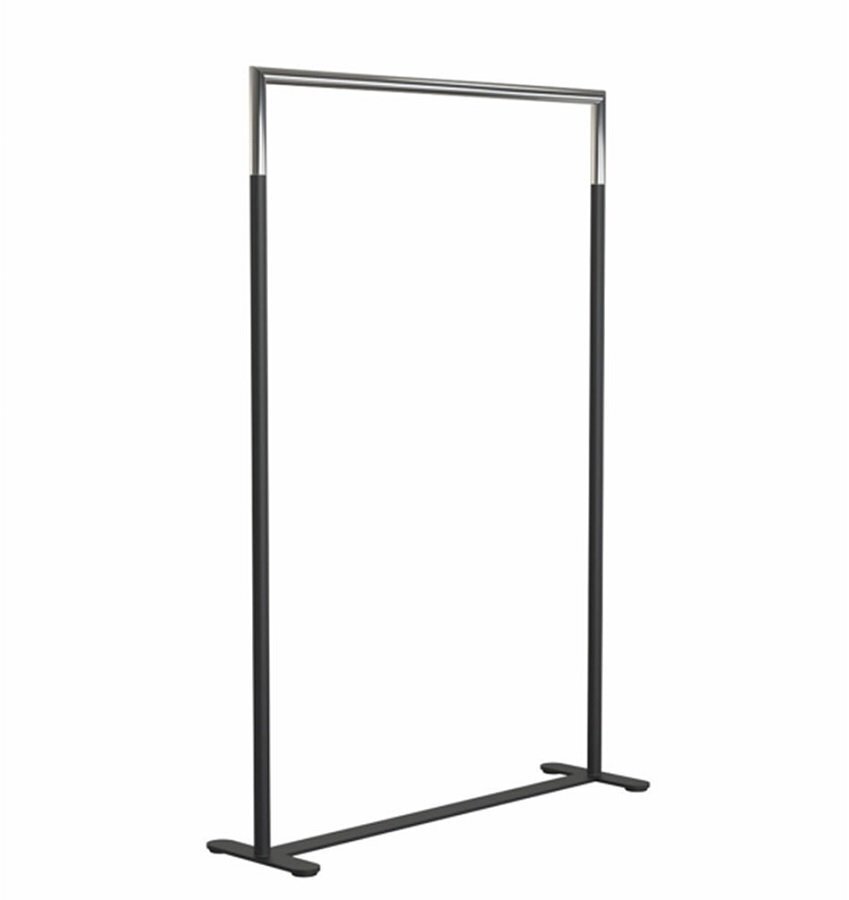 Frost Bukto Kleiderständer U6003, 100CM - schwarz/poliert