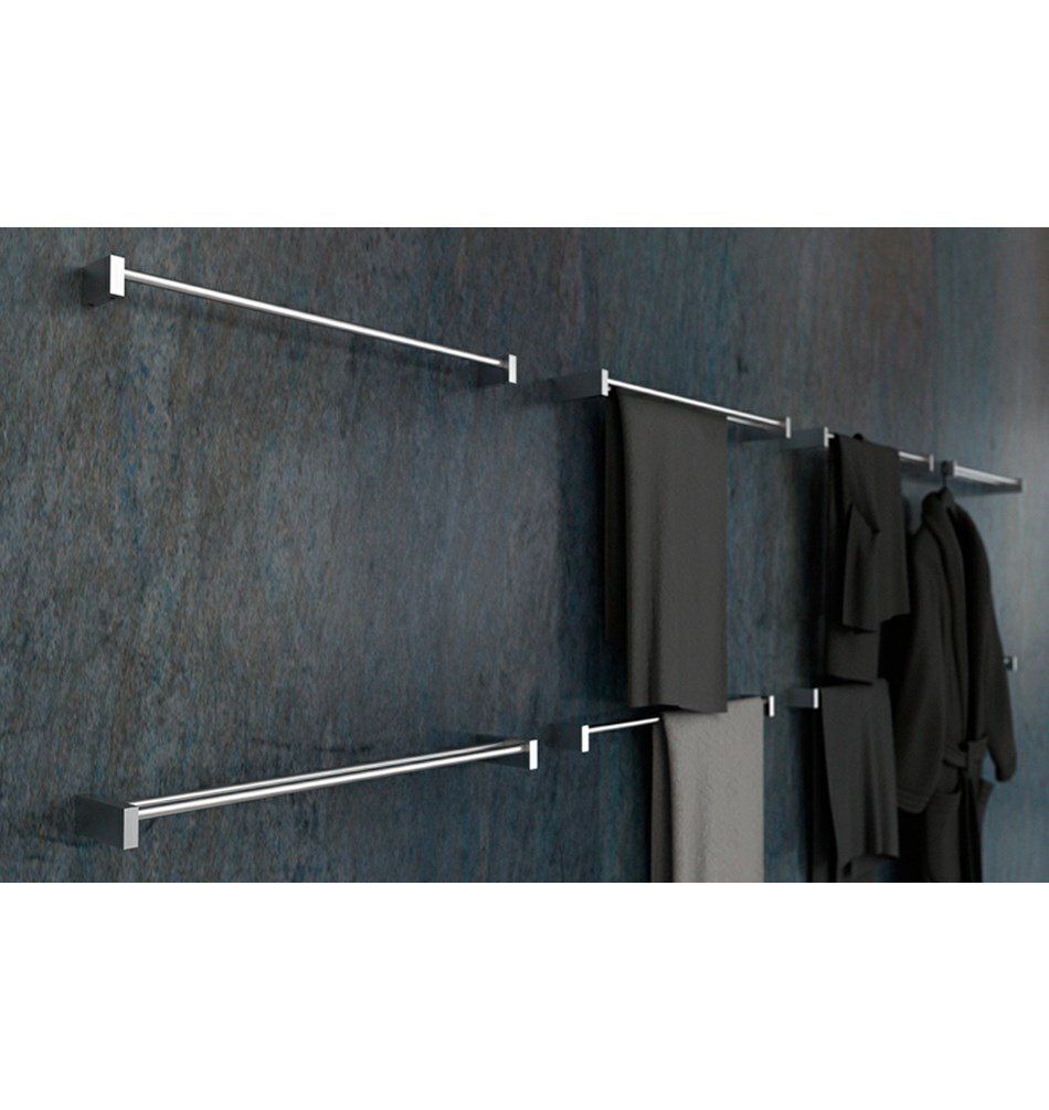 Frost Handtuchstange 5, 60CM - gebürstet