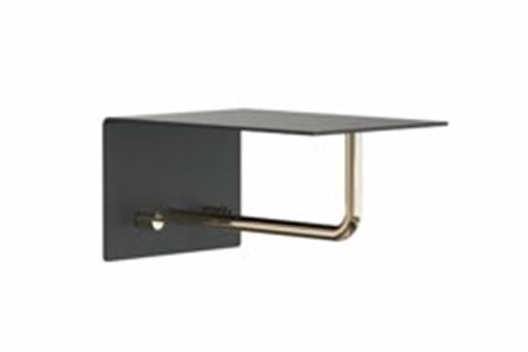 FROST WANDGARDEROBE, 20CM, U4016 - SCHWARZ/GOLD
