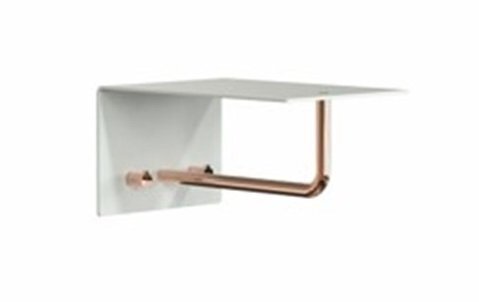 FROST WANDGARDEROBE, 20CM, U4016 - WEISS/KUPFER