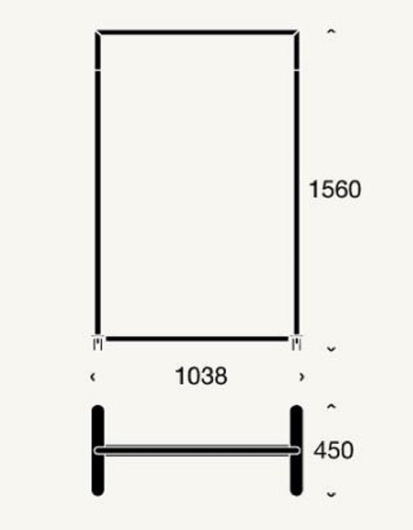 Frost Bukto 100cm M/Räder U6005