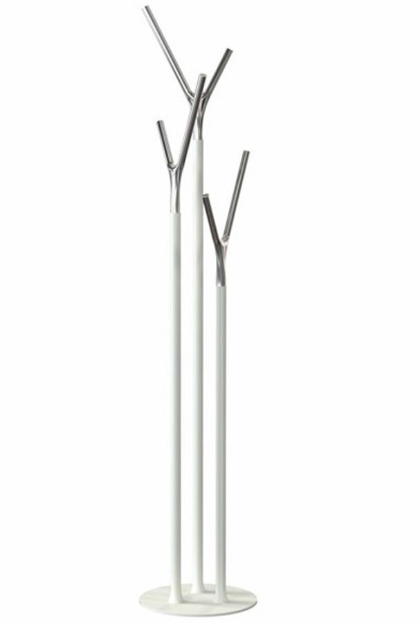 Frost Wishbone Kleiderständer - Weiß Matt/Gold Poliert