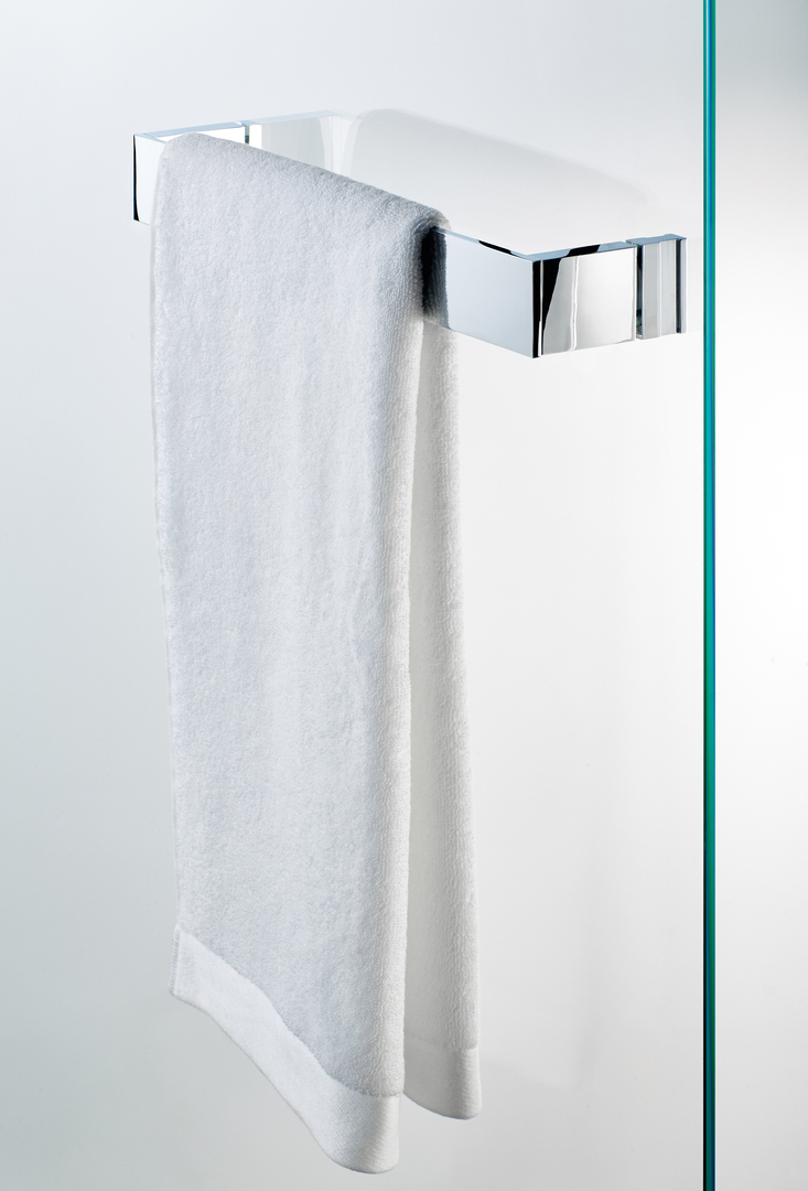 Decor Walther BRICK Glasduschgriff / Handtuchstange BK DTG40 - Chrom