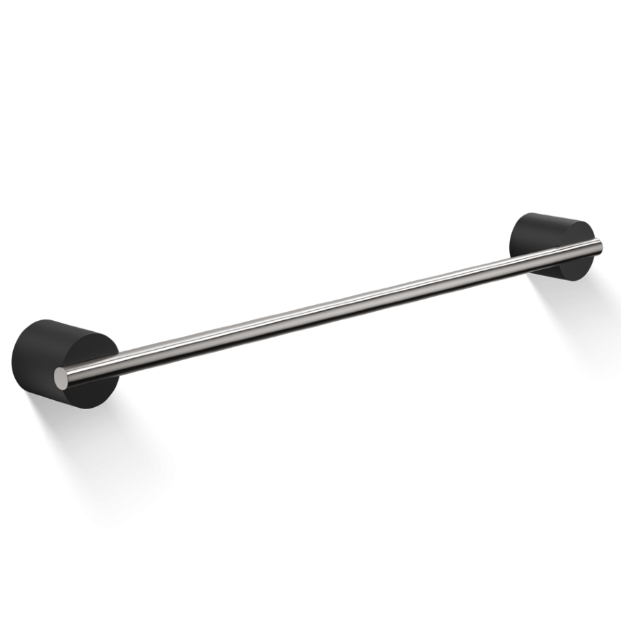 Decor Walther Handtuchstange Stone HTE45 - Schwarz Edelstahl