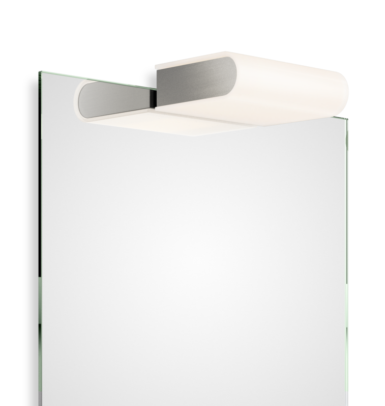 Decor Walther Spiegelaufsteckleuchte BOOK 1-15 LED - Nickel Satiniert