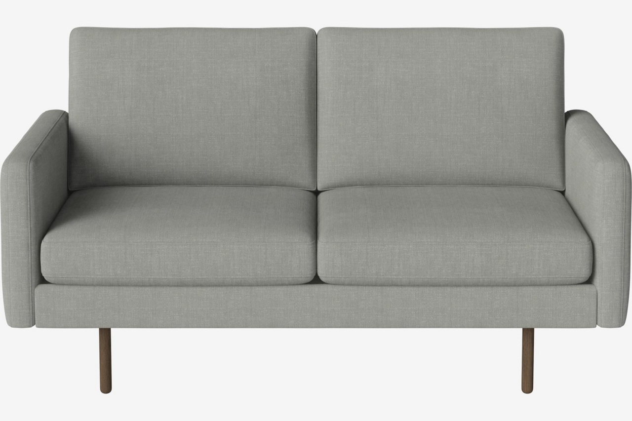 Bolia Scandinavia Remix 2 Sitzer Sofa - 20cm-dunkle-geolte-Eiche