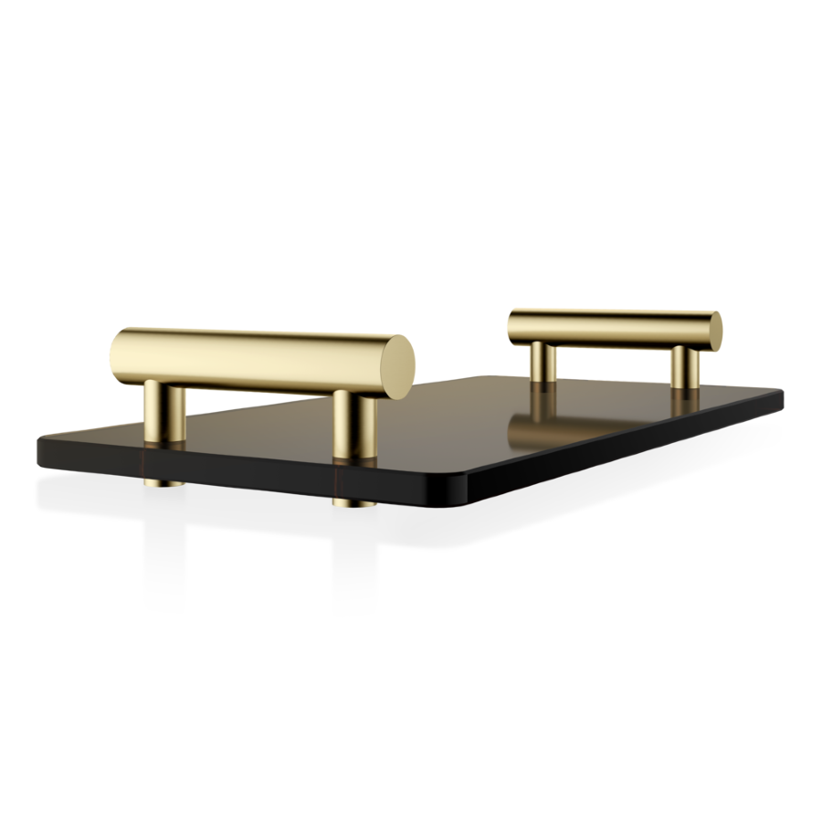 Decor Walther Tablett Bar Tab - Gold Matt / Parsoglas