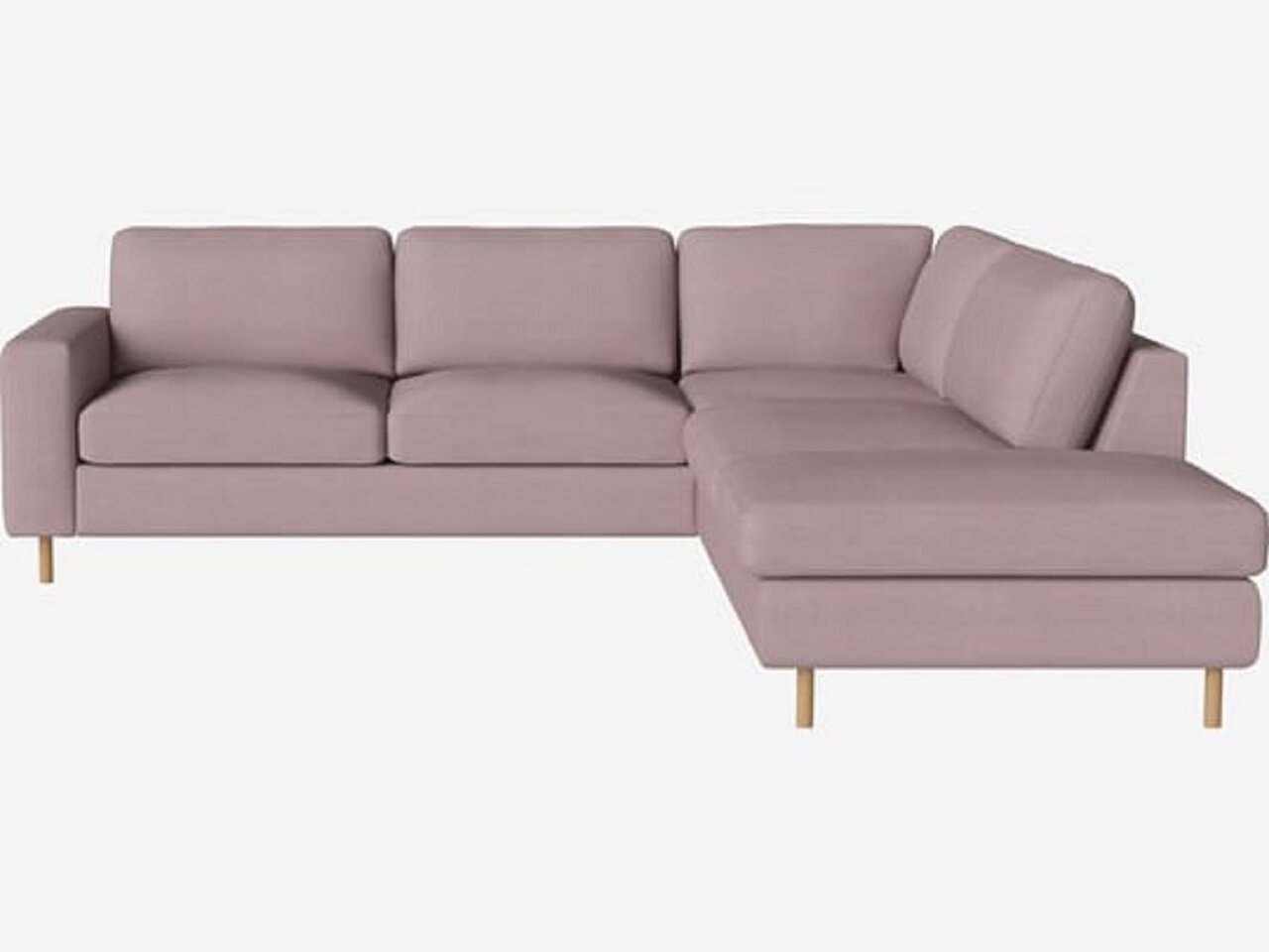 Bolia Scandinavia 4 Sitzer Ecksofa Offenes Ende - Daunenschaum - Links
