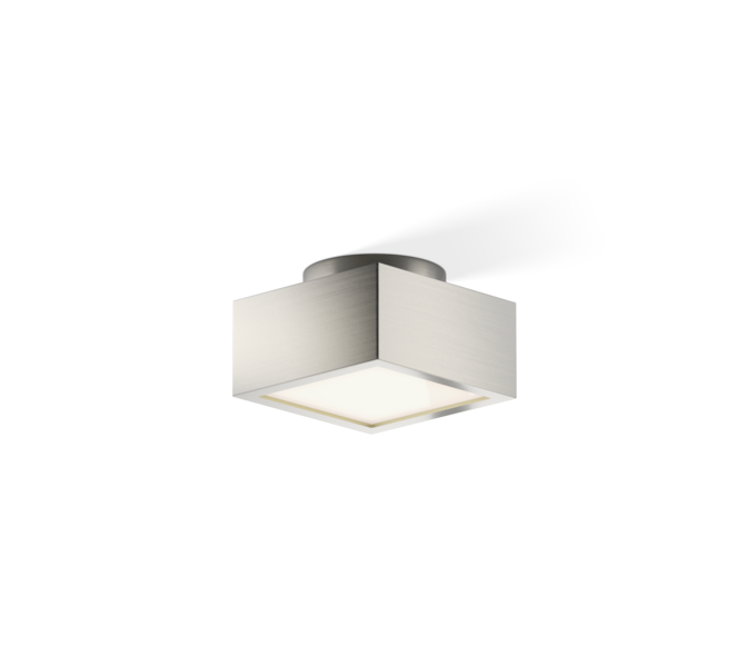 Decor Walther Deckenleuchte Cut 30 N LED - Nickel Satiniert -  10 x 10 cm