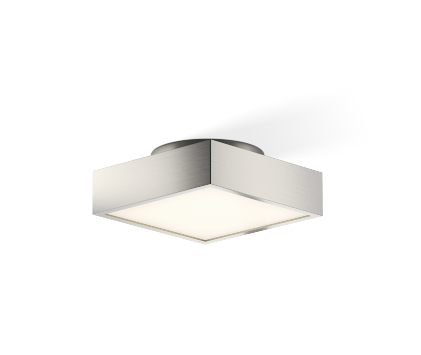 Decor Walther Deckenleuchte Cut 30 N LED - Nickel Satiniert - 18 x 18 cm