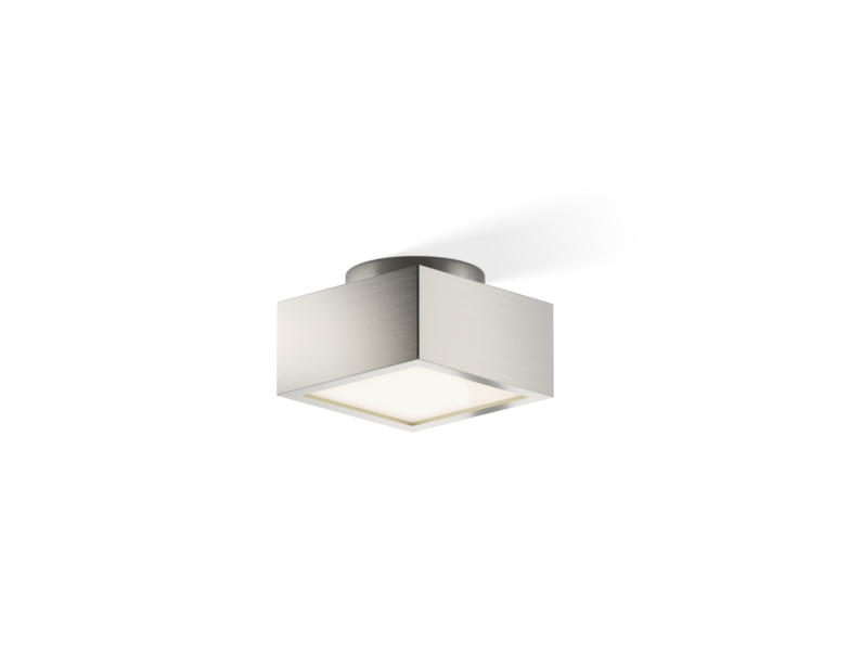 Decor Walther Deckenleuchte Cut 18 N LED - Nickel Satiniert - 10 x 10 cm