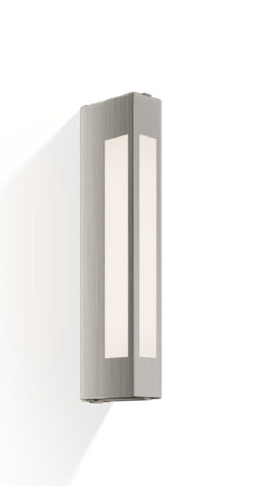 Decor Walther Wandleuchte Bloc - Nickel satiniert 37 cm