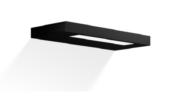 Decor Walther Wandleuchte SLIM - Schwarz matt 24 cm