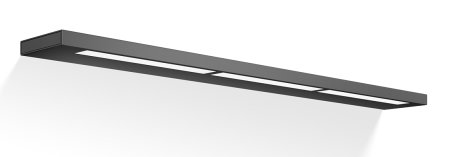 Decor Walther Wandleuchte SLIM - Schwarz matt 80 cm