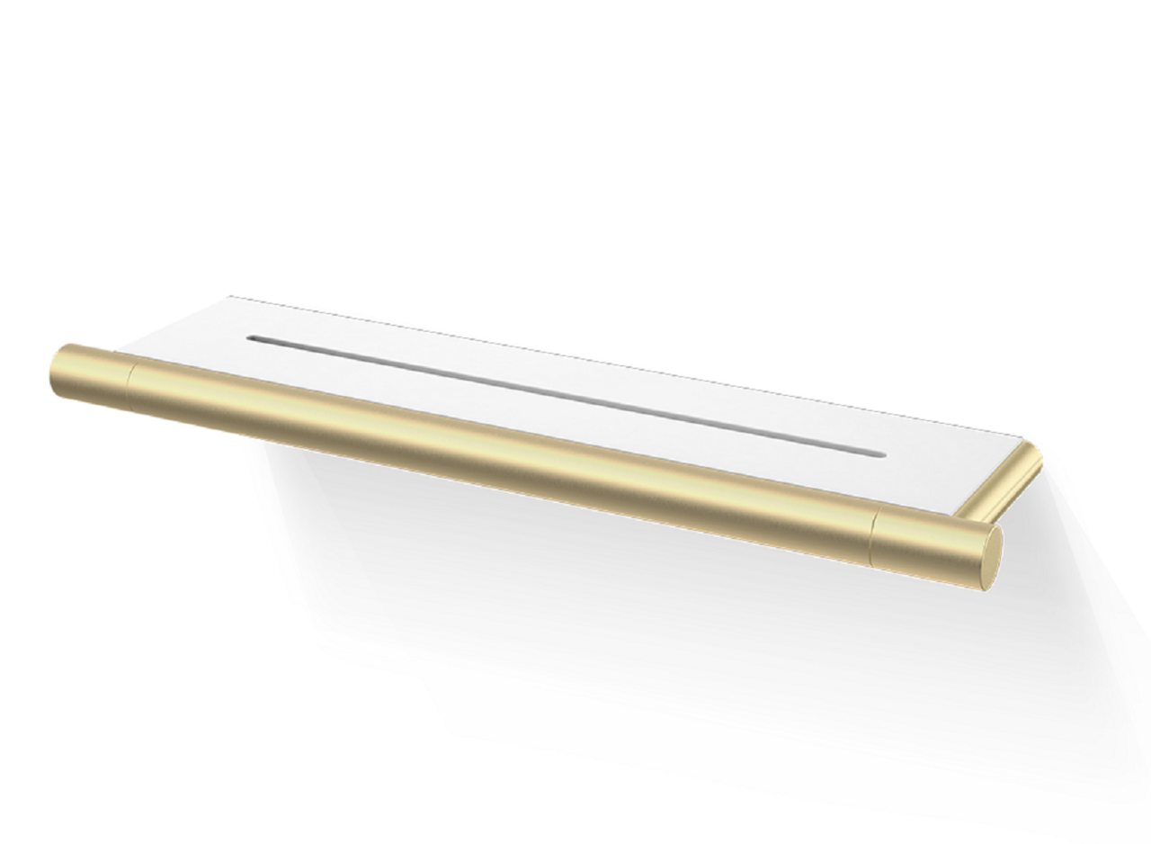 Decor Walther BAR DA - Duschablage: Gold Matt 24 Karat