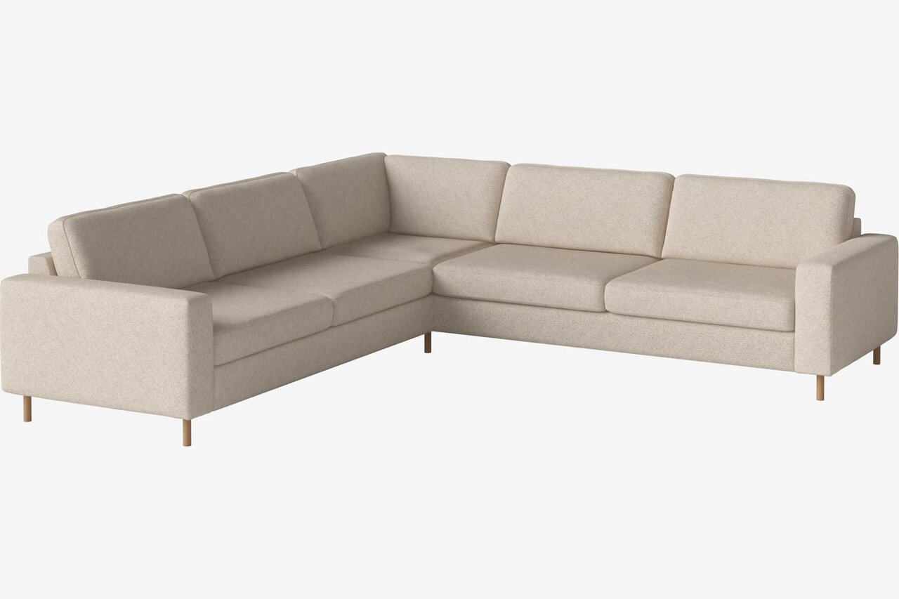 Bolia Scandinavia 6 Sitzer Ecksofa 2½ Ecke 2½ - Monza - Bouclé - Beige