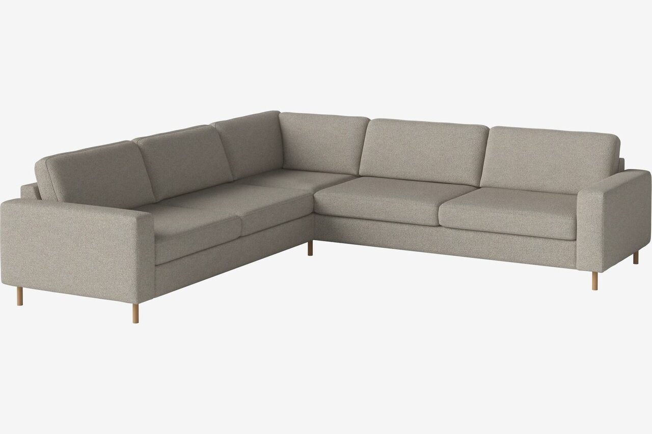 Bolia Scandinavia 6 Sitzer Ecksofa 2½ Ecke 2½ - Monza - Bouclé - Sand