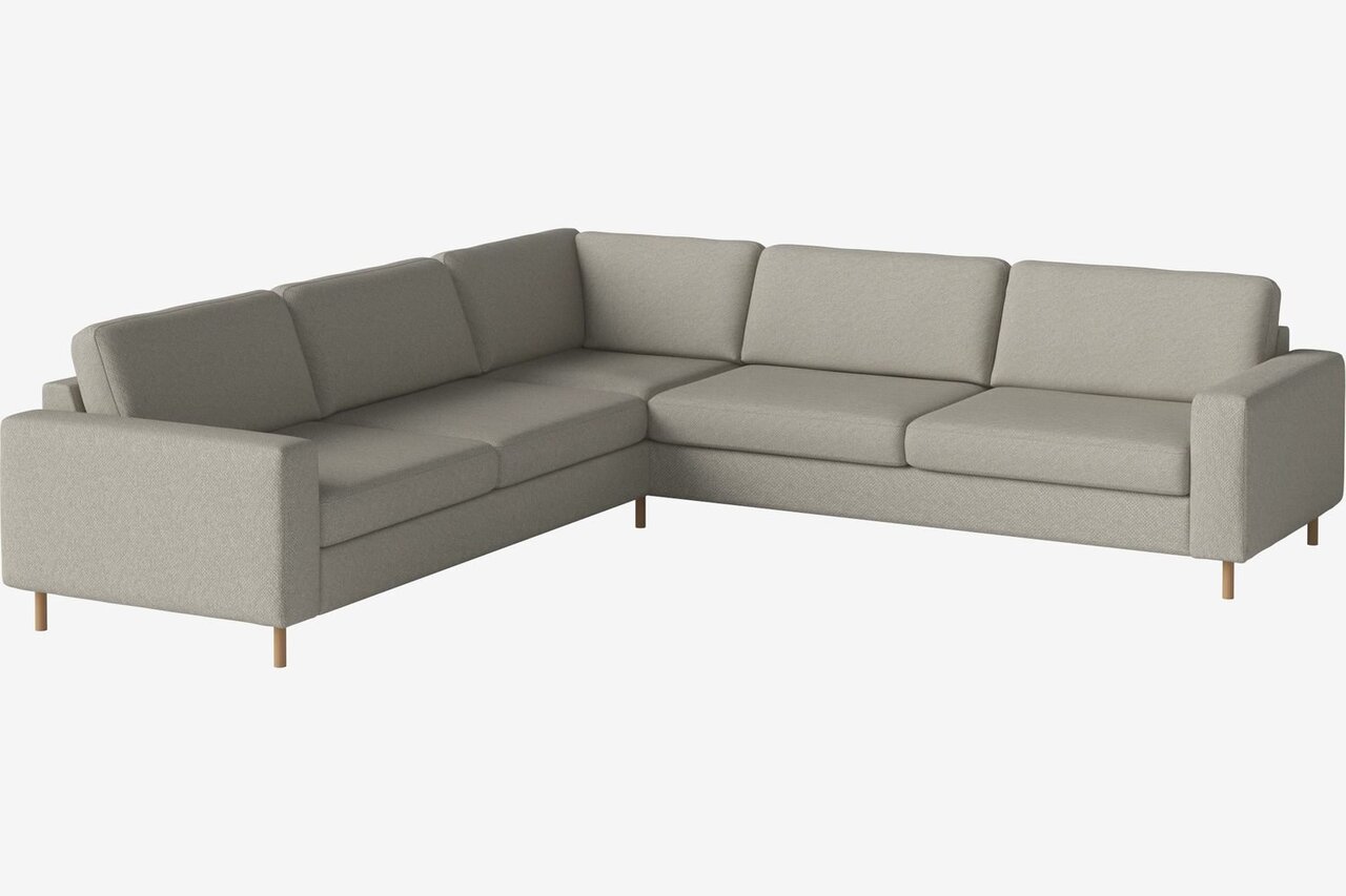 Bolia Scandinavia 6 Sitzer Ecksofa 2½ Ecke 2½ - Vilme - Bouclé - Sand