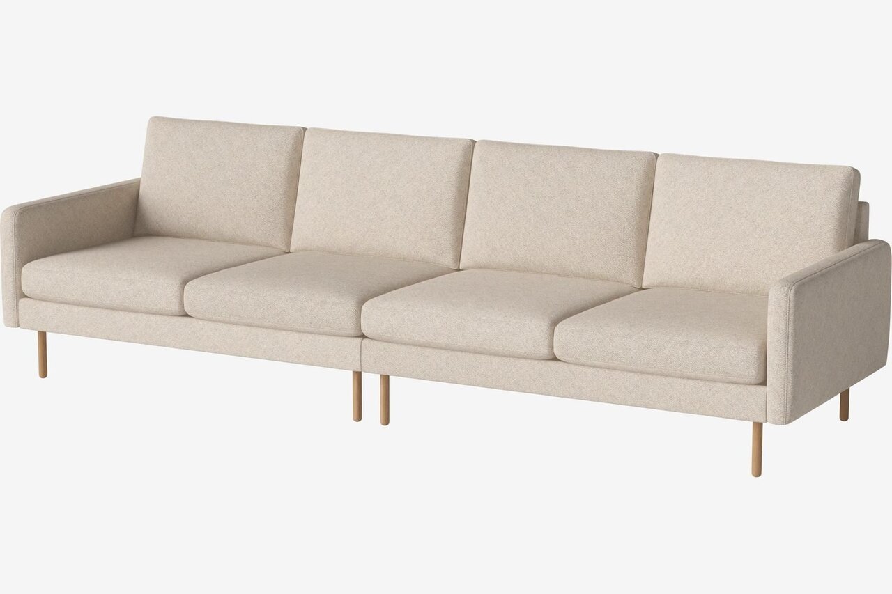 Bolia Scandinavia Remix 4 Sitzer Sofa - Monza - Bouclé - Beige