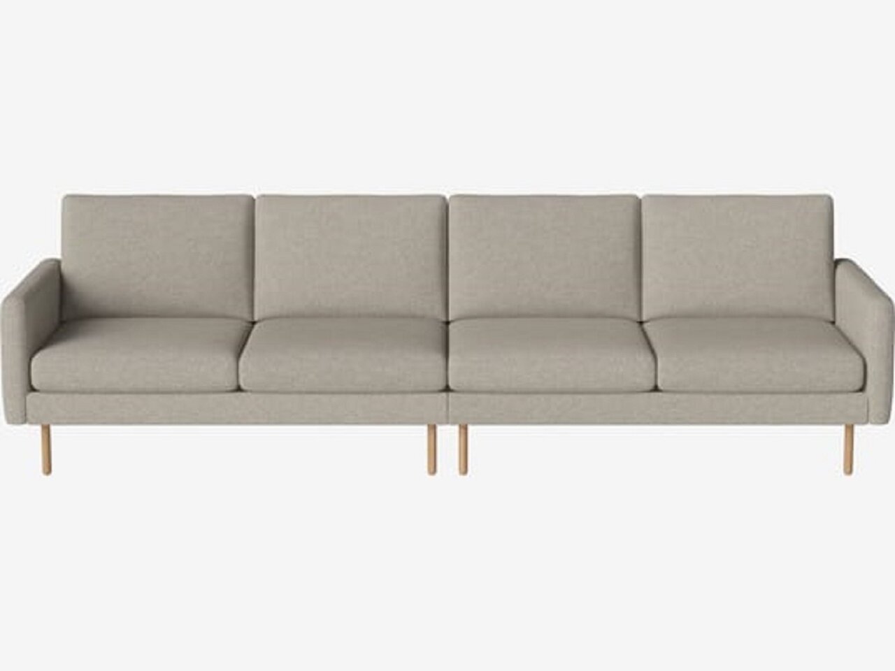 Bolia Scandinavia Remix 4 Sitzer Sofa - 20 cm geölte Eiche