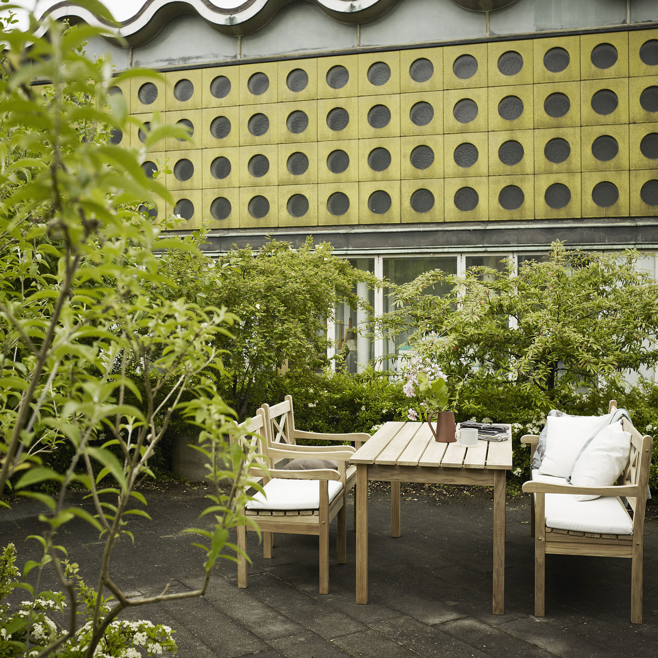 Gartenset Skagen aus Teak